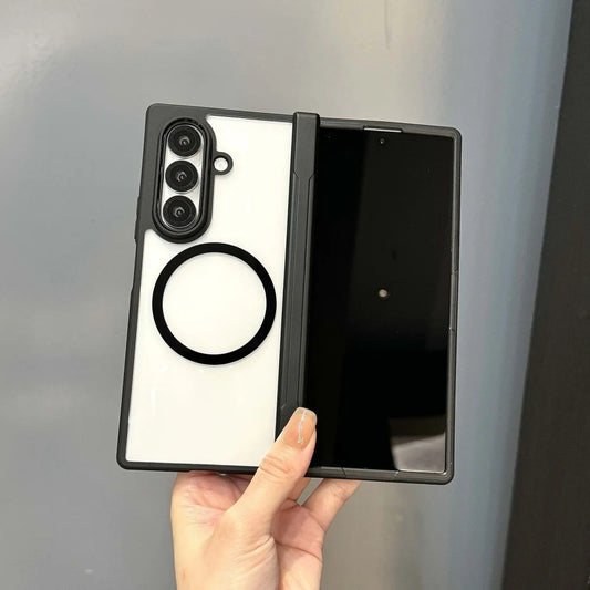 Galaxy Z Fold 6 Magnetic Armor Case | Matte Slim Cover with Hinge Protection