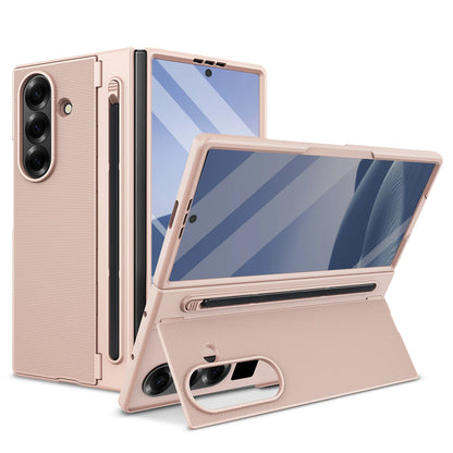 Lightweight Z Fold 7/6 Case | Built-In Stylus, Kickstand & Screen Protection