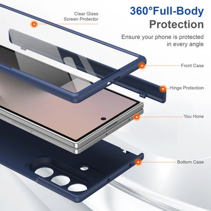 Magnetic Full Cover Z Fold Case | Hinge Protection &amp; Glass Screen Protector