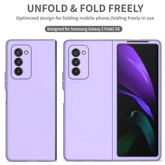 Matte Feeling Protective Folding Case | Samsung Galaxy Z Fold 7 / 6 / 5 / 4 / 3 / 2