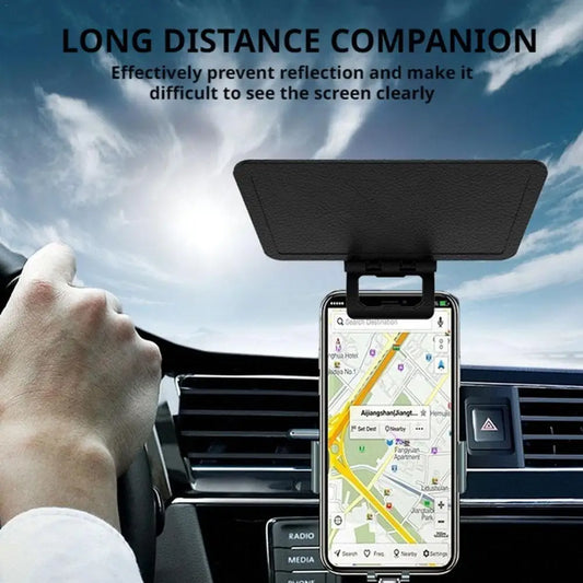 Mobile Phone Sun Visor | Anti-Glare UV Protection Screen Shade for Outdoor Use