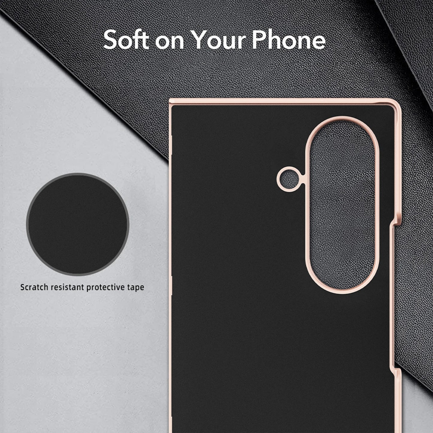 Lightweight Z Fold 7/6 Case | Built-In Stylus, Kickstand & Screen Protection