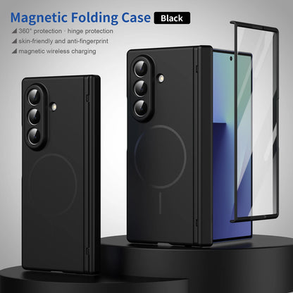 Magnetic Full Cover Z Fold Case | Hinge Protection &amp; Glass Screen Protector