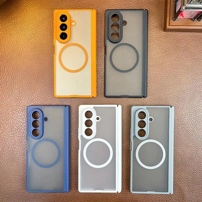 Samsung Galaxy Z Fold 7 MagSafe Case with Matte Finish & Hinge Protection