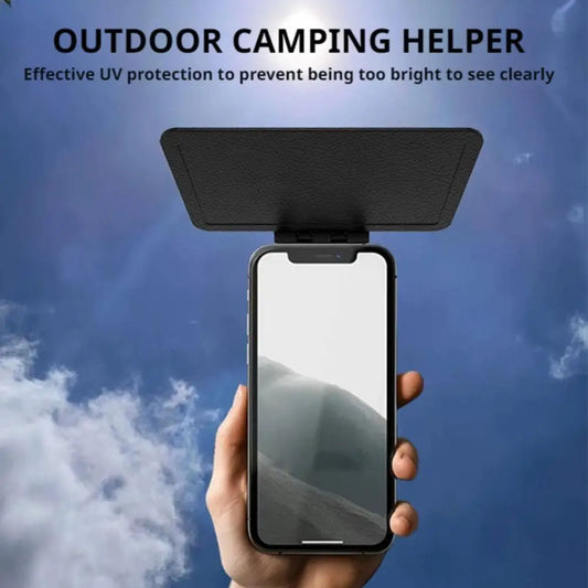 Mobile Phone Sun Visor | Anti-Glare UV Protection Screen Shade for Outdoor Use