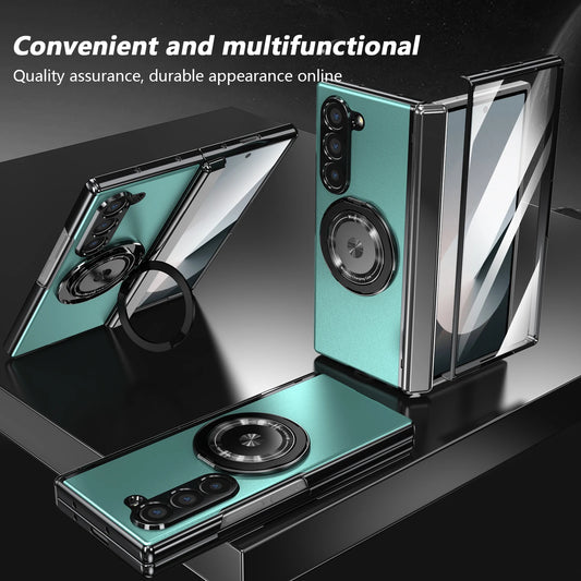 Magnetic 360° Rotating Stand Case for Galaxy Z Fold 7, 6, 5 & 4