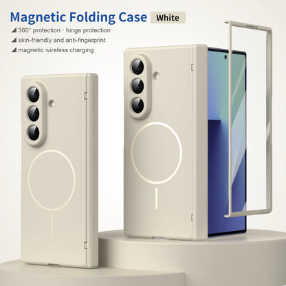 Magnetic Full Cover Z Fold Case | Hinge Protection &amp; Glass Screen Protector