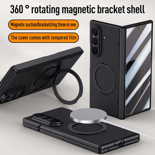 Samsung Galaxy Z Fold 7 MagSafe Case with Magnetic Ring Kickstand